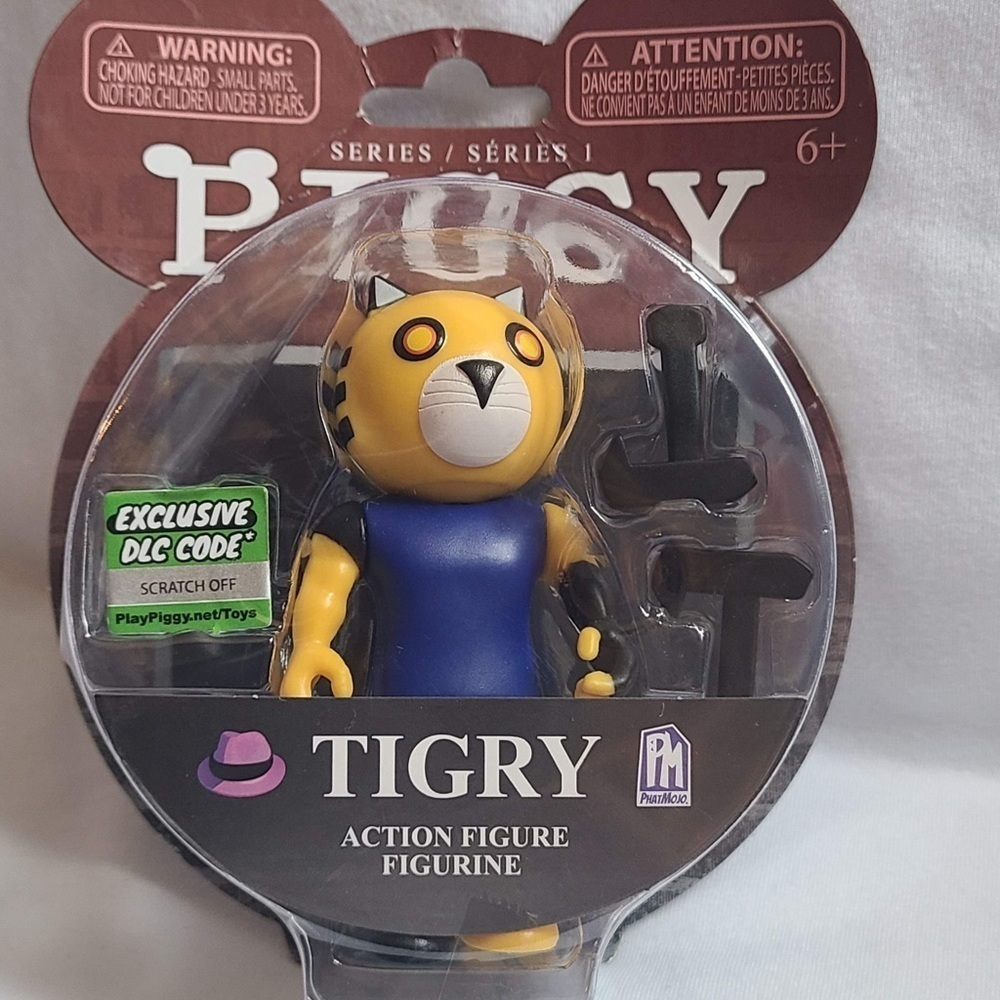 Roblox Piggy Series 1 TIGRY Figure with Exclusive Download Code Collectible NEW
